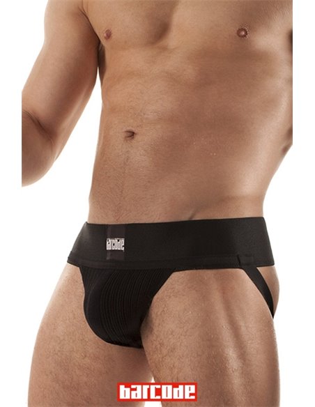 Jockstrap Sergey Basic noir - Barcode