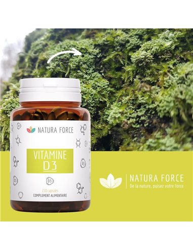 Vitamine D3 - capsules - Natura Force