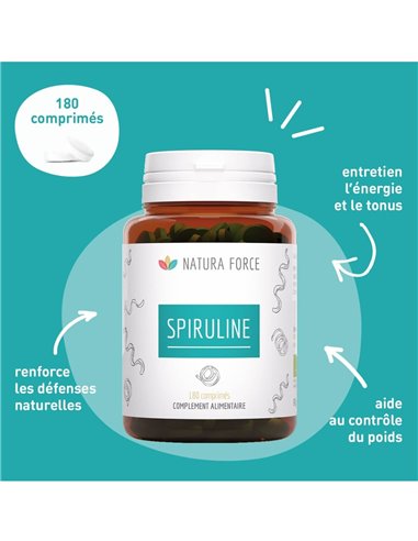 Spiruline - gélules - Natura Force