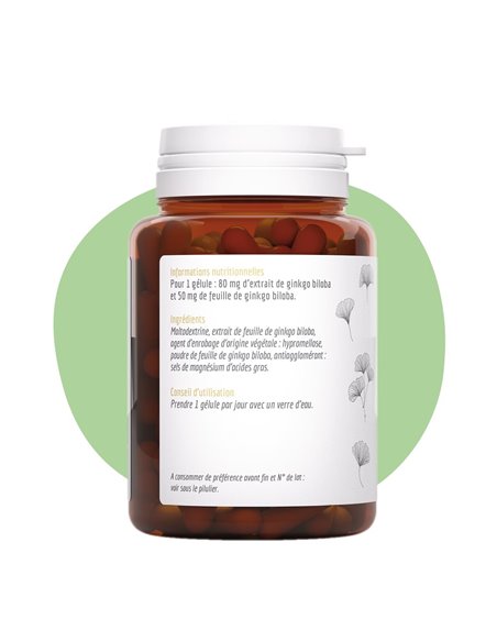 Ginkgo Biloba- gélules - Natura Force