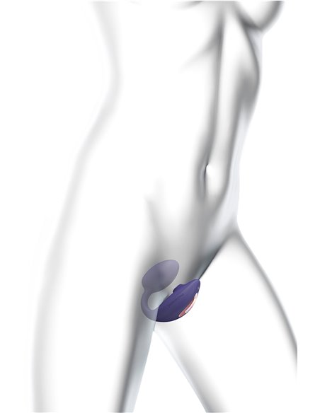 Double stimulateur Wonderlover violet - Love to Love