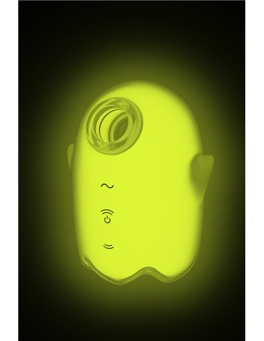 Stimulateur sans contact et vibrant Glowing Ghost yellow - Satisfyer