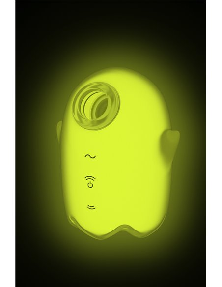 Stimulateur sans contact et vibrant Glowing Ghost yellow - Satisfyer