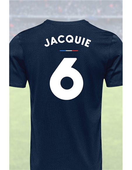 Tee shirt joueur 6 Jacquie & Michel