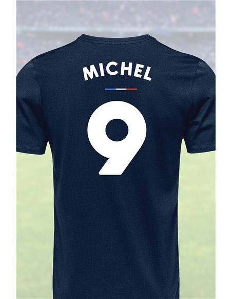 Tee shirt joueur 9 Jacquie & Michel