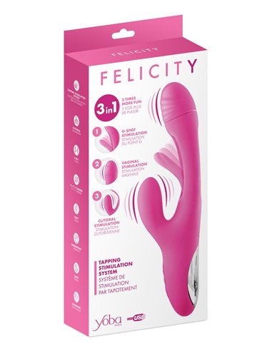 Vibromasseur Point G et Clitoris - Felicity