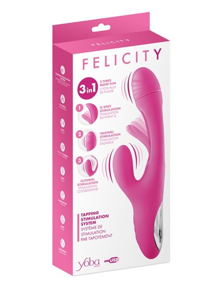 Vibromasseur Point G et Clitoris - Felicity