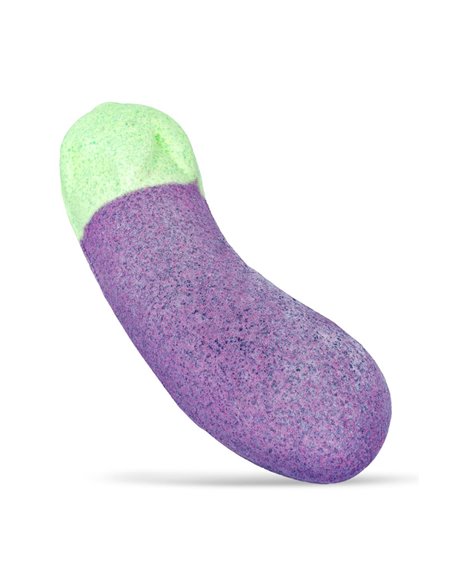 Bombe de bain aubergine