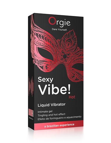 Gel d'excitation Sexy Vibe Hot Liquid Vibrator