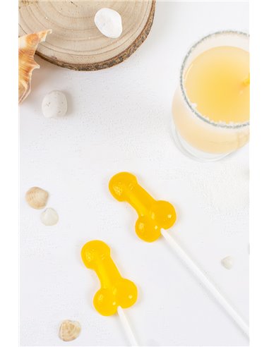 Sucette pénis pina colada avec alcool