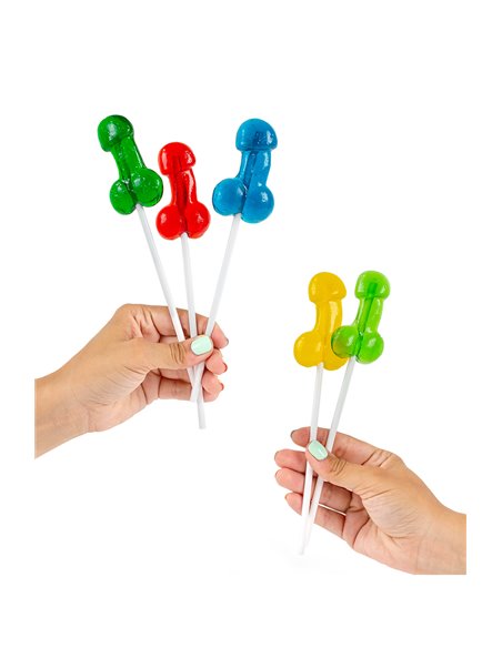 Sucette pénis daiquiri fraise avec alcool