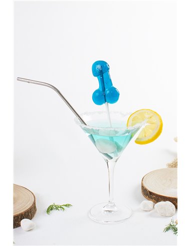 Sucette pénis gin tonic avec alcool