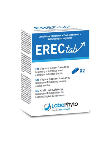 Erectab (2 comprimés) - Stimulant sexuel
