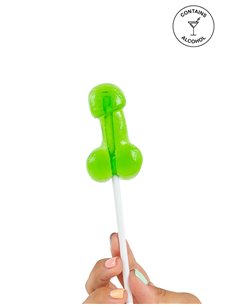 Sucette pénis Caipirinha avec alcool