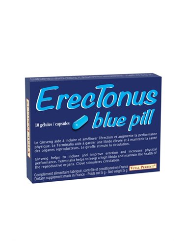 Erectonus Blue Pills (10 gélules)