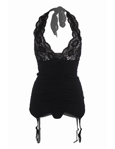 Ensemble guépière et string Catchy Cabaret - Christine