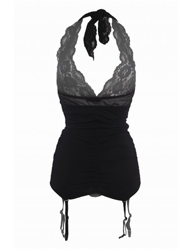 Ensemble guépière et string Catchy Cabaret - Christine