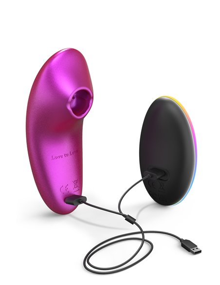 Masseur clitoridien télécommandé Dreamer Iridescent Berry - Love to Love