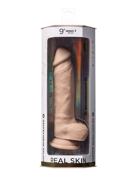 Gode Real Skin Model 1 flesh 23 cm - SilexD