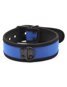 Collier puppy en néoprène Bleu 2