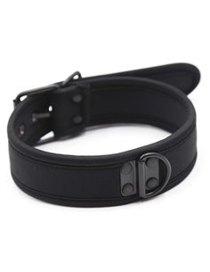 Collier puppy en néoprène Noir