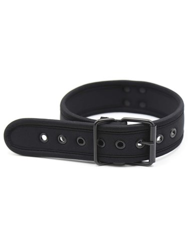 Collier puppy en néoprène Noir