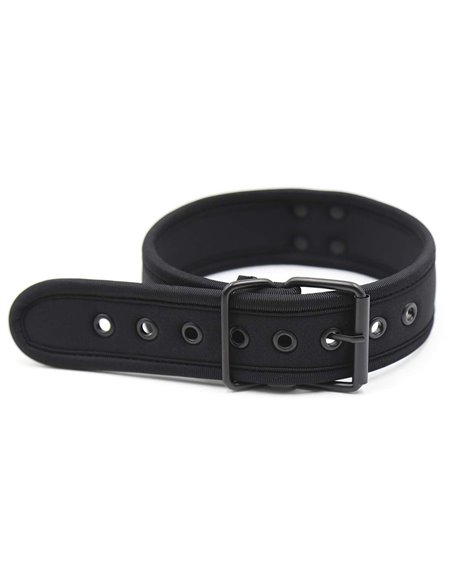 Collier puppy en néoprène Noir