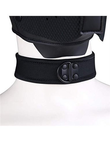 Collier puppy en néoprène Noir