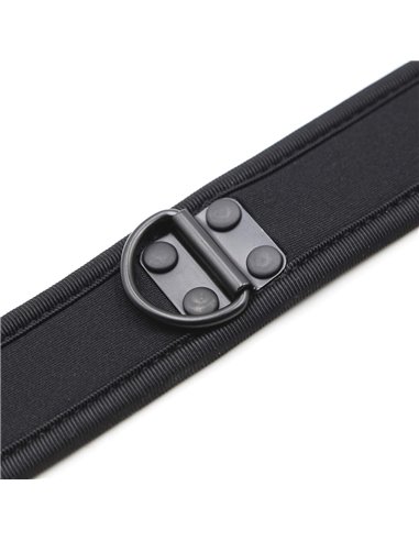 Collier puppy en néoprène Noir