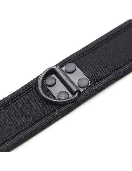 Collier puppy en néoprène Noir