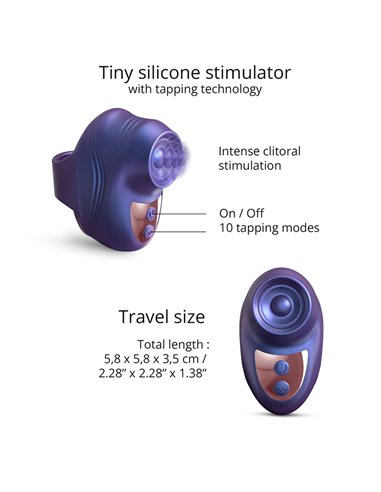 Stimulateur clitoridien Kisscool violet - Love to Love