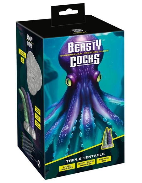 Triple Tentacle - Beasty Cocks