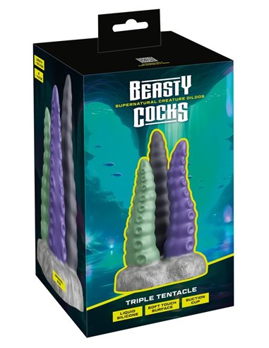 Triple Tentacle - Beasty Cocks
