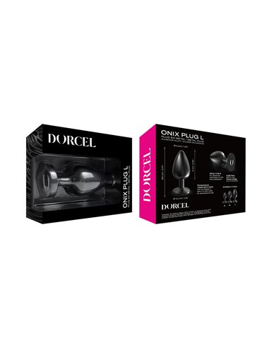 Plug anal en métal Onix Plug L - Dorcel