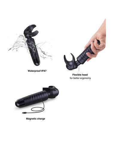 Masturbateur Man Wand Evo Black Plum - Man Wan