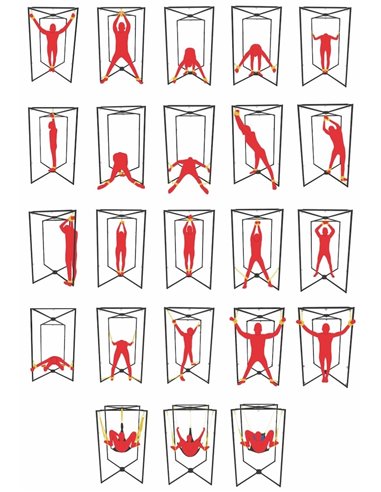 Structure en métal pour Sling - Noir