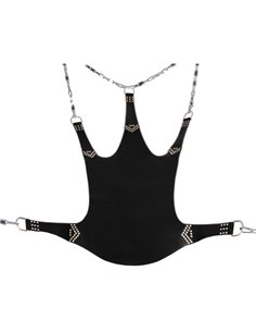 Sling en Cuir 5 Points d'attache Noir