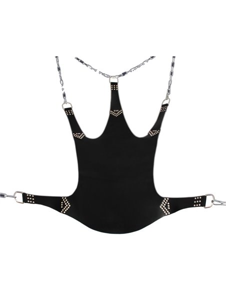 Sling en Cuir 5 Points d'attache Noir