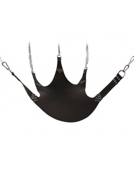 Sling en Cuir 5 Points d'attache Noir