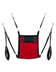 Sling en tissu Rectangle - Set complet Rouge