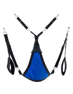 Sling en tissu Triangle - Set complet Bleu 2