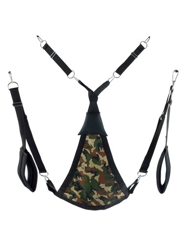 Sling en tissu Triangle - Set complet Camouflage