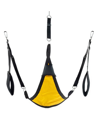 Sling en tissu Triangle - Set complet Jaune