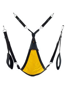 Sling en tissu Triangle - Set complet Jaune 2