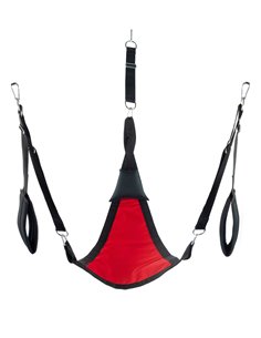 Sling en tissu Triangle - Set complet Rouge