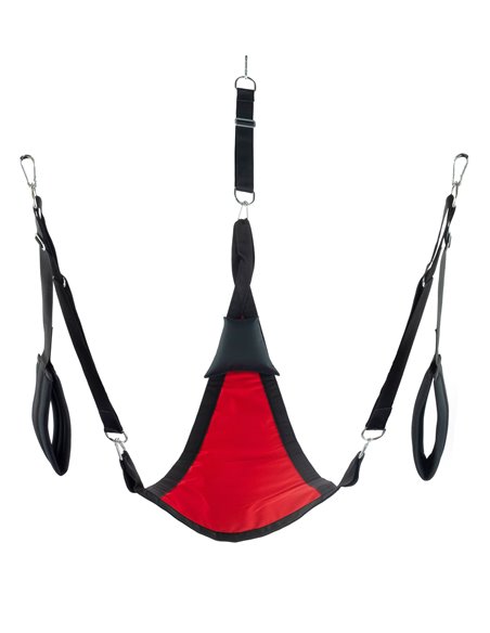 Sling en tissu Triangle - Set complet Rouge