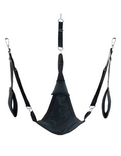 Sling en tissu Triangle - Set complet Noir