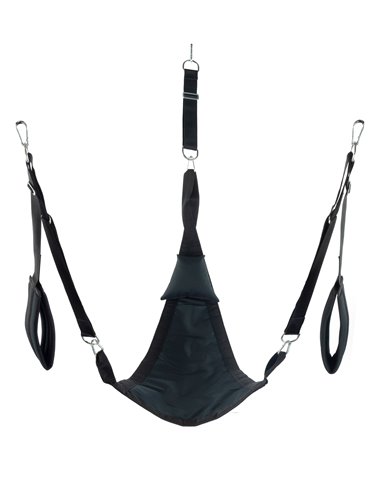 Sling en tissu Triangle - Set complet Noir
