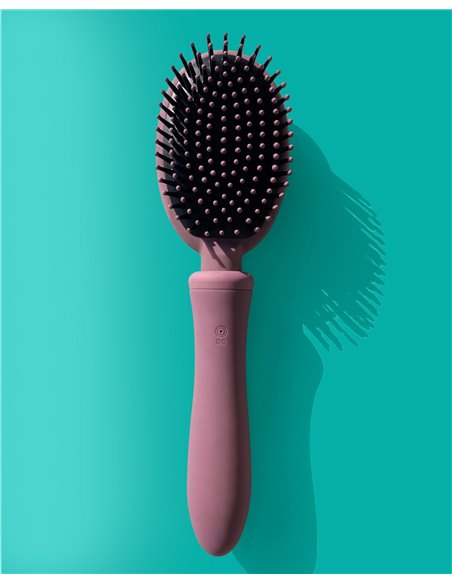 Brosse à Cheveux Vibrante - Vibraliss - Rose Poudré