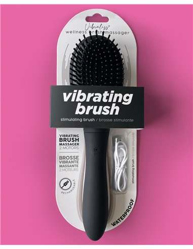 Brosse à Cheveux Vibrante - Vibraliss - Noir